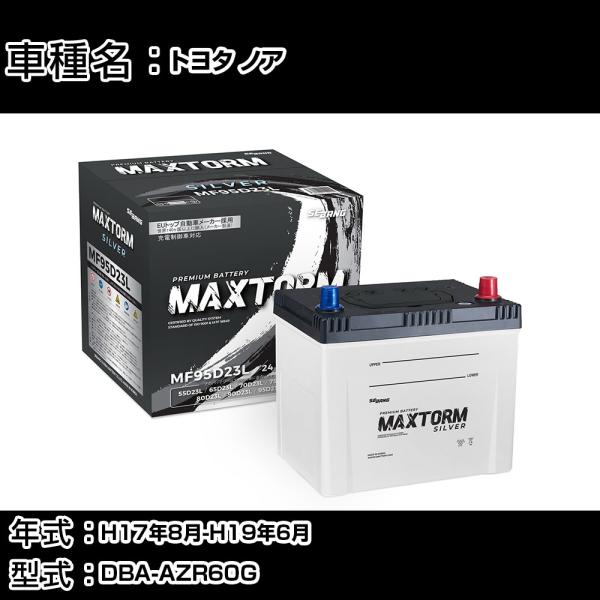 トヨタ ノア H17年8月-H19年6月 DBA-AZR60G 2000cc 標準地仕様車 バッテリ...
