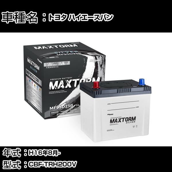 トヨタ ハイエースバン H16年8月- CBF-TRH200V 2000cc 寒冷地仕様車 バッテリ...
