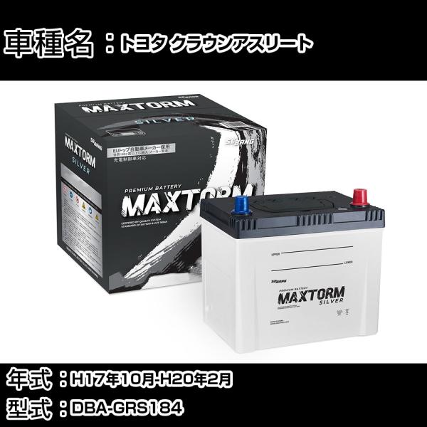 トヨタ クラウンアスリート H17年10月-H20年2月 DBA-GRS184 3500cc 寒冷地...