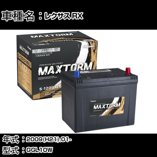 トヨタ レクサス RX 2009(H21).01-/GGL10W 3500cc/充電制御/標準地・寒...