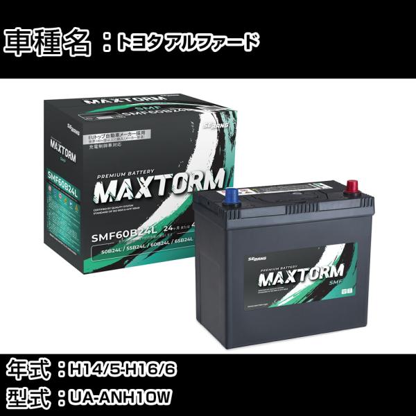 トヨタ アルファード H14/5-H16/6 UA-ANH10W 2400cc 標準地仕様車 バッテ...