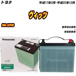 サークラ パナソニック カーバッテリー N-60B24L/CR (L端子) 標準車