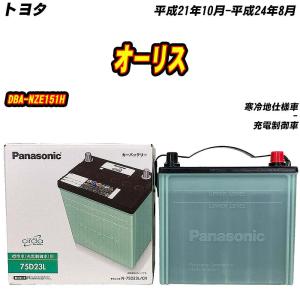 サークラ バッテリー パナソニック 60B24L トヨタ オーリス DBA