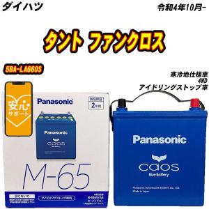 カオス バッテリー パナソニック M65 日産 サクラ ZAA-B6AW R4/6- N