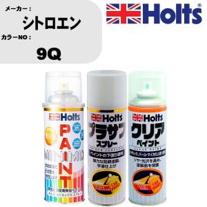 ペイントスプレー シトロエン カラー番号 9Q 1本 &  プラサフスプレー ホワイト MH11501 1本 & クリアスプレー MH11604 1本｜fpj-navi