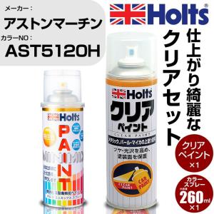 ペイントスプレー アストンマーチン カラー番号 AST5120H & クリアスプレーセット ホルツ カラースプレー｜fpj-navi