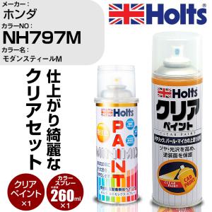 ペイントスプレー ホンダ カラー番号 NH797M & クリアスプレーセット ホルツ カラースプレー｜fpj-navi