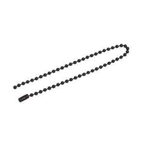 Amanaote 黒 2 mm直径ボールチェーン150 mm長さの金属ビーズチェーンペンダントパック30個