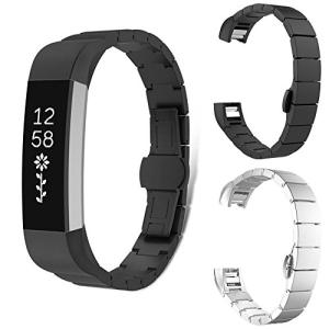 monoii Fitbit Alta HR ベルト フィットビット アルタ 交換 ベルト FitbitAlta 対応 バンド ステンレス c273