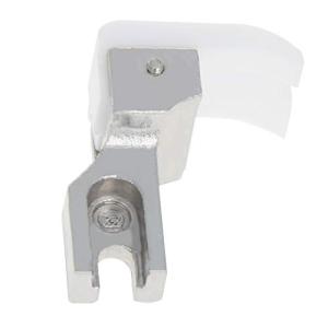 Othmro ミシン押え 押え足 縫製機押え足 TCL 1/16インチ エッジガイド補正押え プラスチックと鋼製 ホワイト シルバー 押え 補正 工業