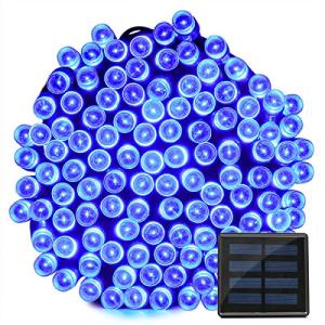 Berocia ストリングライト ソーラー led 屋外 200 led 8モード イルミネーションライト太陽充電 IP65防水 クリスマス