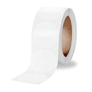 封印シール 500枚 透明 丸 業務用 ロール仕様 作業効率アップ