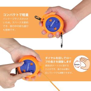 Caudblor キャンプ用物干し ホテル旅行...の詳細画像3