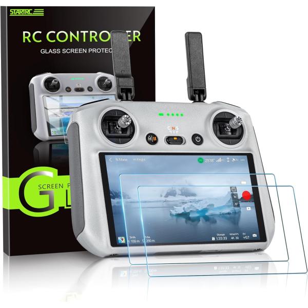 STARTRC Mini 4 Pro HD 強化ガラススクリーンプロテクター フィルム DJI Mi...