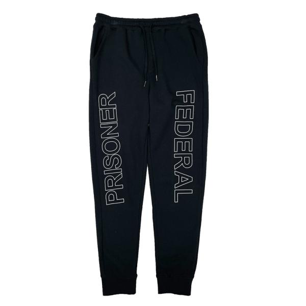 FEDERAL PRISONER/ LOGO PANTS レーベルTシャツ JESSE DRAXLE...
