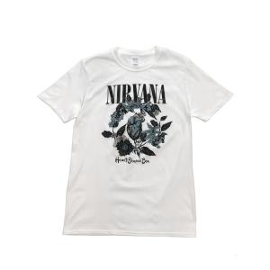 バンドTシャツ NIRVANA / HEART SHAPE BOX ニルヴァーナ オフィシャル ロックTシャツ カート・コバーン フー・ファイターズ｜fragile