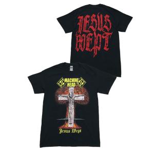 バンドTシャツ MACHINE HEAD /JESUS WEPT HEAVY METAL　ヘヴィメタル　グルーヴ・メタル　スラッシュ・メタル HR/HM Burn My Eyes オフィシャル｜fragile