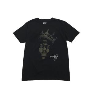 ミュージックTシャツ THE NOTORIOUS B.I.G. / GOLD CROWN ノートリアス・B.I.G. オフィシャル ヒップホップTシャツ  ビギー ラップ 2PAC｜fragile