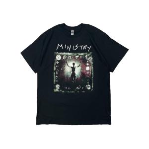 バンドTシャツ MINISTRY / PSALM 69 LOGO ミニストリー オフィシャル バンドTシャツ ロックTシャツ インダストリアル｜fragile
