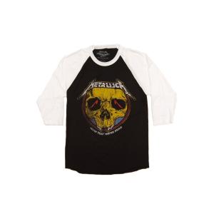 バンドTシャツ METALLICA / MET DEAD RAGLAN メタリカ オフィシャル ロックTシャツ 七分袖 ラグラン メタル SLAYER MEGADETH ANTHRAX サマソニ｜fragile