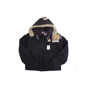 [新品]【SALE】セール価格！ デッドストック【正規品】MADE IN USA アメリカ製 CARHARTT カーハート TRADITIONAL JACKET (BLACK)  フード付き 大きいサイズ｜fragile