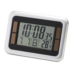 東出漆器 DXソーラー電波デジタル時計 1395