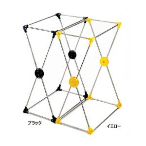 ダストスタンド 45L 4個(イエロー＆ブラック各2) YK-800013S｜fragileya