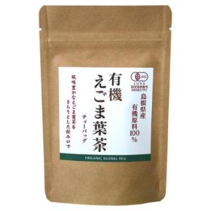 島根県産　有機えごま葉茶　ティーバッグ(2g×5個入)×10セット｜fragileya