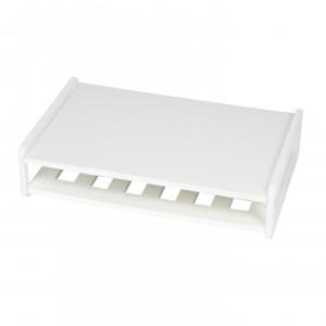 パール金属 スキット トースターラック ホワイト HB-5498