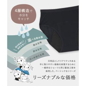 吸水ショーツ 多い日 漏れない サニタリーショ...の詳細画像5