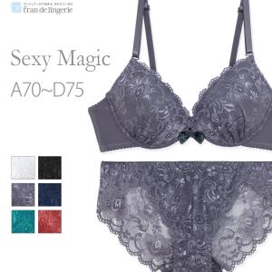 下着 レディース ブラジャー ショーツ セット ブラショーツ ブラ ショーツセット ブラ＆ショーツ ブラショーツセット レース 透けショーツ 盛り 3/4カップ