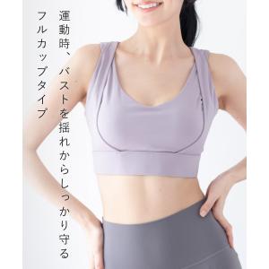スポーツブラ フィットネス レディース ヨガウ...の詳細画像2