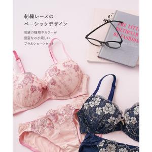 ブラジャー ショーツ セット 下着 レディース...の詳細画像2