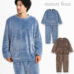 ルームウェア 部屋着 パジャマ メンズ 上下セット プルオーバー フリース 長袖 クリスマス クリスマスイブ イブ デート プレゼント ギフト お揃い ペア M L