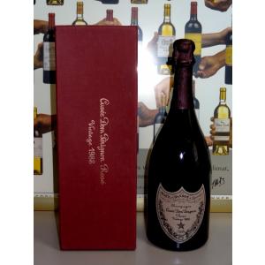 1988 ドン・ペリニヨン ロゼ Dom Perignon Rose 750ml 世界最高級シャンパン・グレイトビンテージ WS93（箱・冊子付き）【シャンパン・ロゼ・発泡】｜france-wine1855