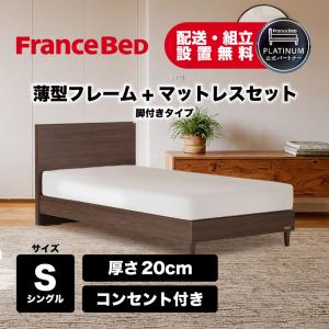 フランスベッド（FRANCEBED） ベッドフレームのみ ST-EC コンパクト