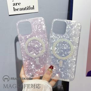 iPhone15 ケース iPhone13 14 ケース マグセーフ対応 magsafe対応 15pro iphone12 ケース 13pro ケース キラキラ シエル 13promax 12 Pro Max 12pro ケース 韓国