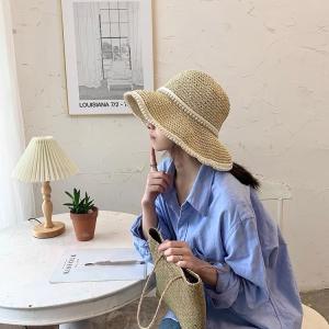 帽子 レディース 麦わら帽子 プレゼント春 夏...の詳細画像3