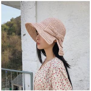 帽子 レディース 麦わら帽子 プレゼント春 夏...の詳細画像3