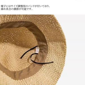帽子 レディース UV 紫外線カット 紐付き ...の詳細画像2