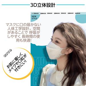 マスク 不織布 立体 KF94と同形状 黄砂対...の詳細画像4