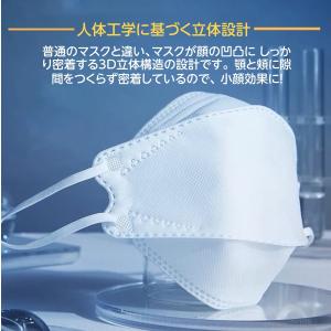 マスク 不織布 立体 KF94と同形状 黄砂対...の詳細画像5