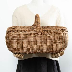 あけび かごバッグ 16 赤棒 パンバスケット : FRANK暮らしの道具