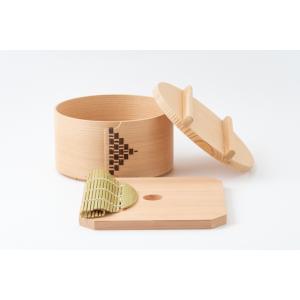 柴田慶信商店 雪だるま弁当箱 未使用 白木 雪だるま弁当箱 | 柴田慶信