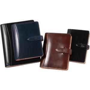 手帳 コンパクトサイズ (バイブルサイズ) 25mm コードバン・バインダー