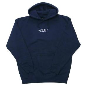 HOTEL BLUE ホテル ブルー LOGO PULLOVER HOODIE パーカー｜frantic-shop