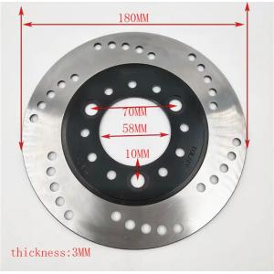 フロント   リア ブレーキディスク 180mm g6スクーター用 オートバイ用 スペアパーツ