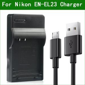 ENEL23 ENEL23 en EL23 MH67デジタルカメラ バッテリー充電器ニコンcoolpix P600 P610 P610s P900｜freakshop01