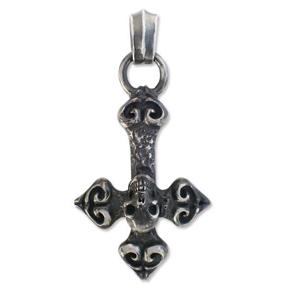 ガボラトリー/ガボール (GABORATORY)スカルオンハーフ４ハートチゼルドペトロクロスペンダン...