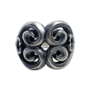 本物正規品ガボラトリーガボールキーリング25mm新品未使用 Gaboratory ガボラトリー GABORATORY キーチェーン スカルオン